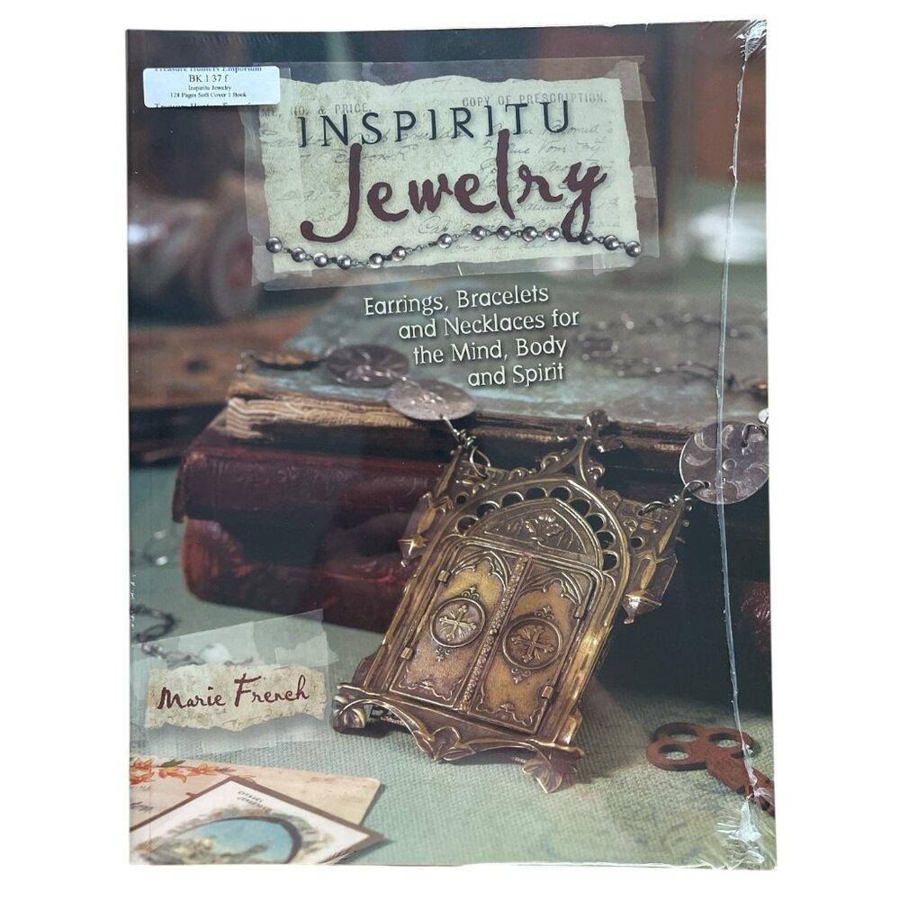 BK137 New Book INSPIRITU JEWELRY Soft Cover By Marie French in Shrink Wrap